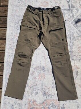 Born Primitive Mens Frontier Pant — Olive Green 34 reg